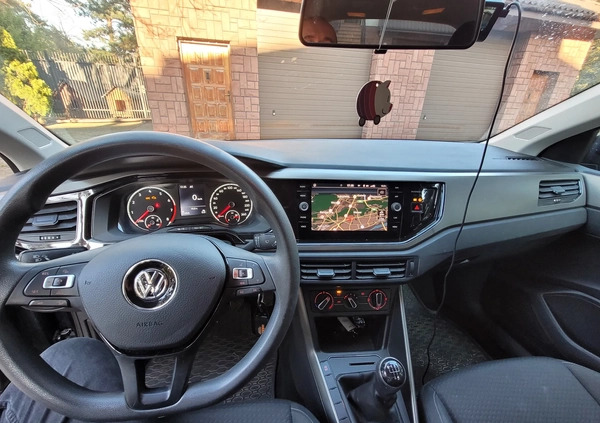 Volkswagen Polo cena 47900 przebieg: 54800, rok produkcji 2019 z Warszawa małe 37